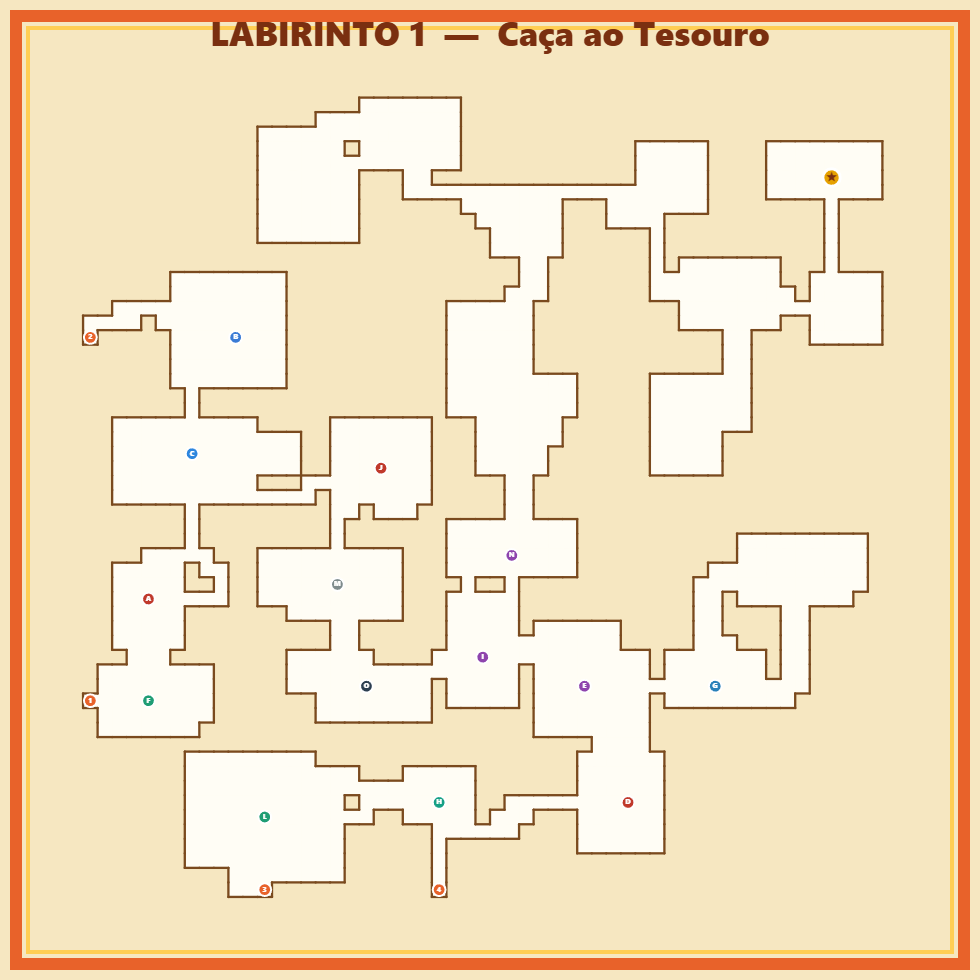 Um dos labirintos